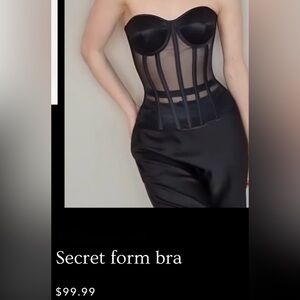 Elegant Black Corset Bustier M PERFECT CORSET